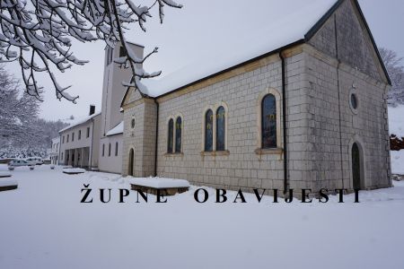 Read more: ŽUPNE OBAVIJESTI  - Raspored misa u župi Seonica – 34. nedjelja kroz godinu