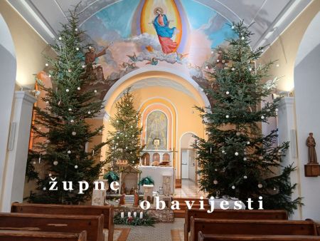 Read more: ŽUPA SEONICA, OBAVIJESTI,  4. nedjelja došašća - A
