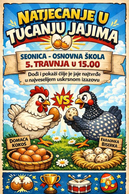 Read more: NAJAVA: Seonica,  Uskrsni turnir u tucanju jajima