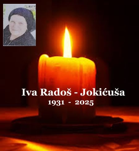 Read more: Umrla Iva Radoš - Jokićuša