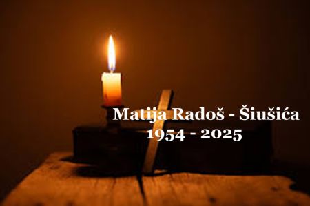 Read more: Umrla Matija Radoš - Šiušića